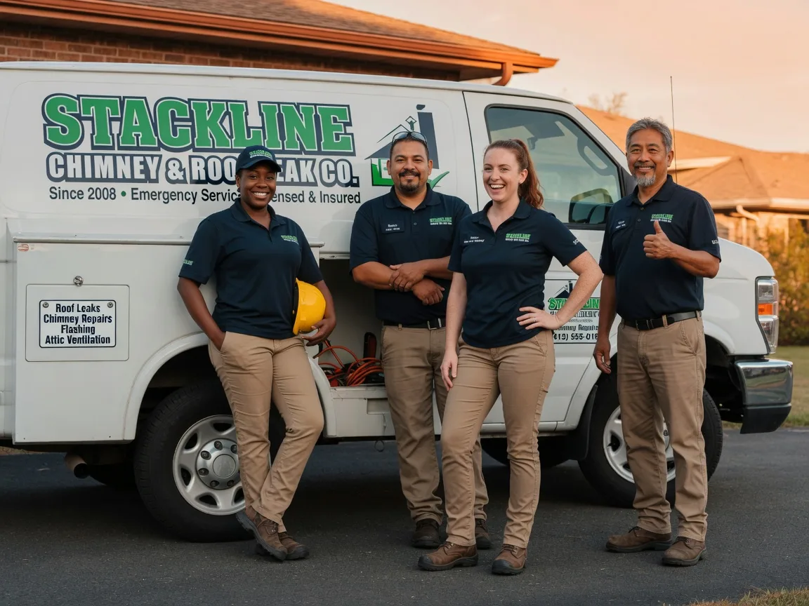 Chimney flashing repair company in Barnesville, OH